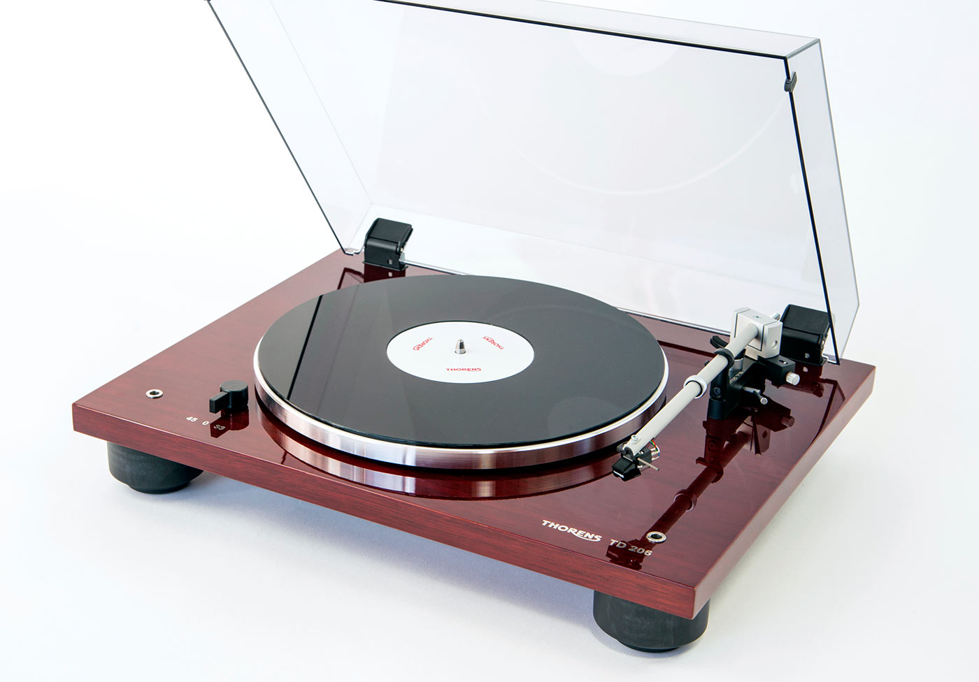 Thorens TD 206 highgloss mahogany