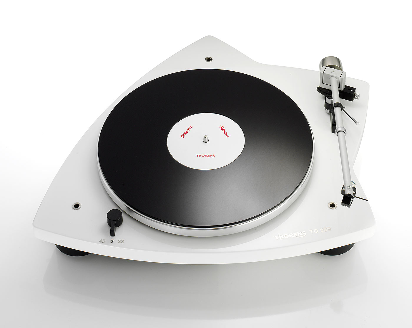 Thorens TD 209 highgloss white