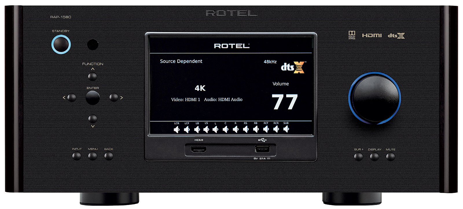 Rotel RAP-1580 black