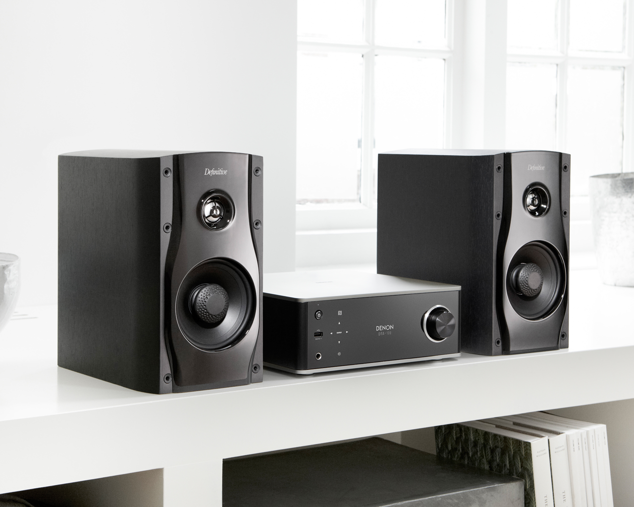 Denon DRA-100 silver/black