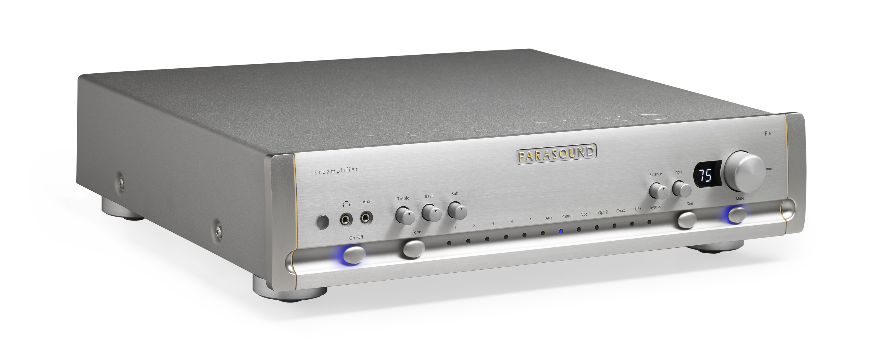 Parasound P6 silver