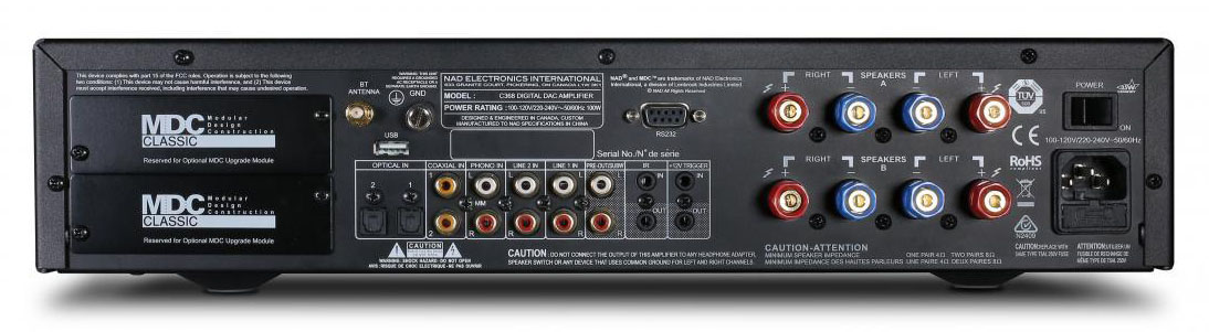 NAD C368 black