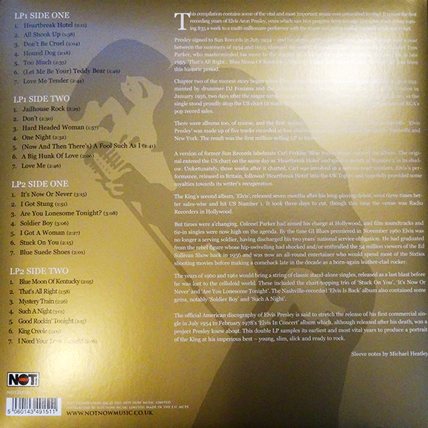 Elvis Presley - Elvis Gold 50 Original Hits (NOT2LP151)