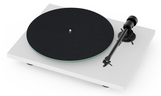 Pro-Ject T1 (Ortofon OM 5E) satin white