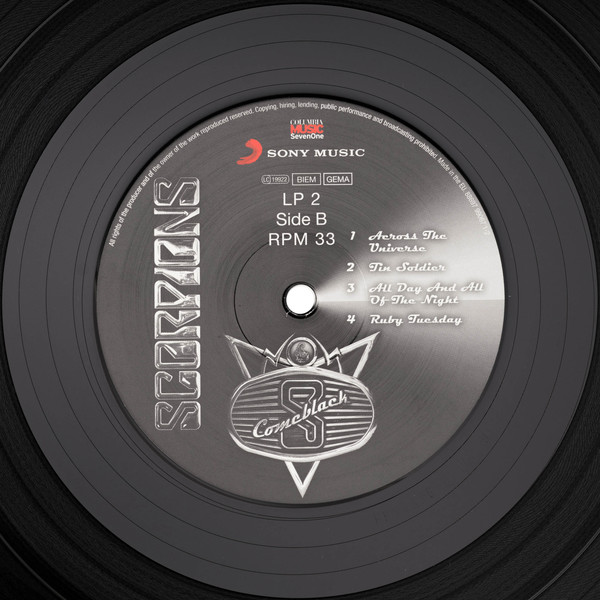 Scorpions - Comeblack (88697 99067 1)