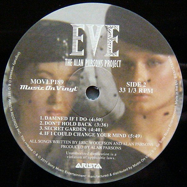 The Alan Parsons Project - Eve (MOVLP189)