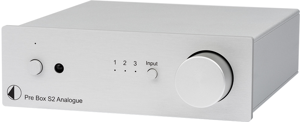 Pro-Ject Pre Box S2 Analogue silver