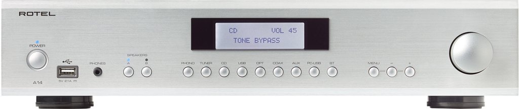 Rotel A14 silver