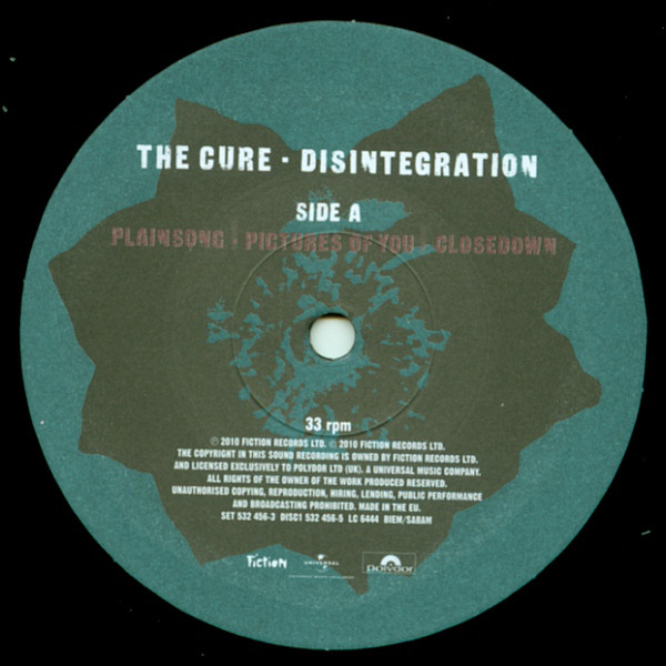 The Cure - Disintegration (0600753245637)