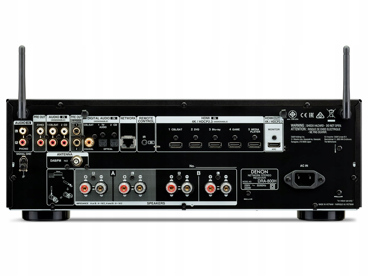 Denon DRA-800H silver