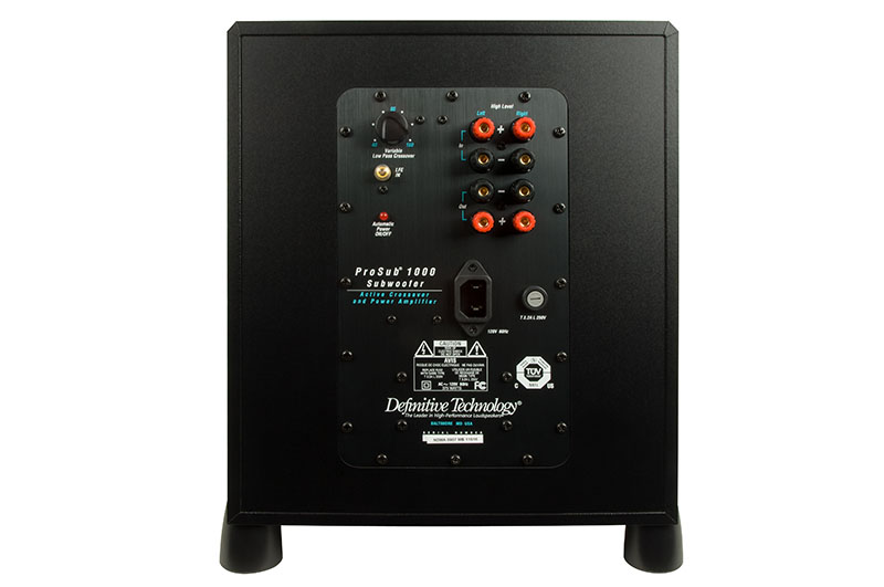 Definitive Technology ProSub 1000 black