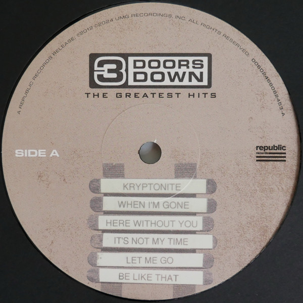 3 Doors Down - The Greatest Hits (602468082453)