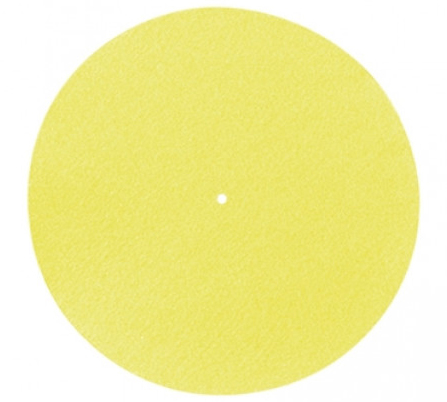 Pro-Ject Felt Mat 300mm yellow