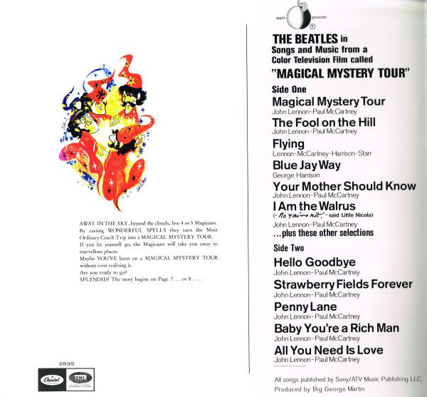 The Beatles - Magical Mystery Tour (0094638246510) [EU]