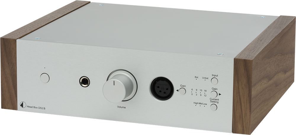 Pro-Ject Head Box DS2 B silver\walnut