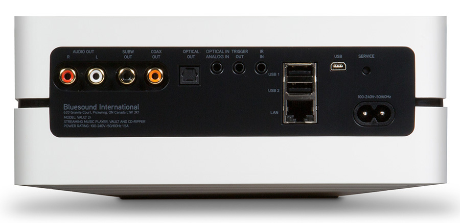 Bluesound VAULT 2i white