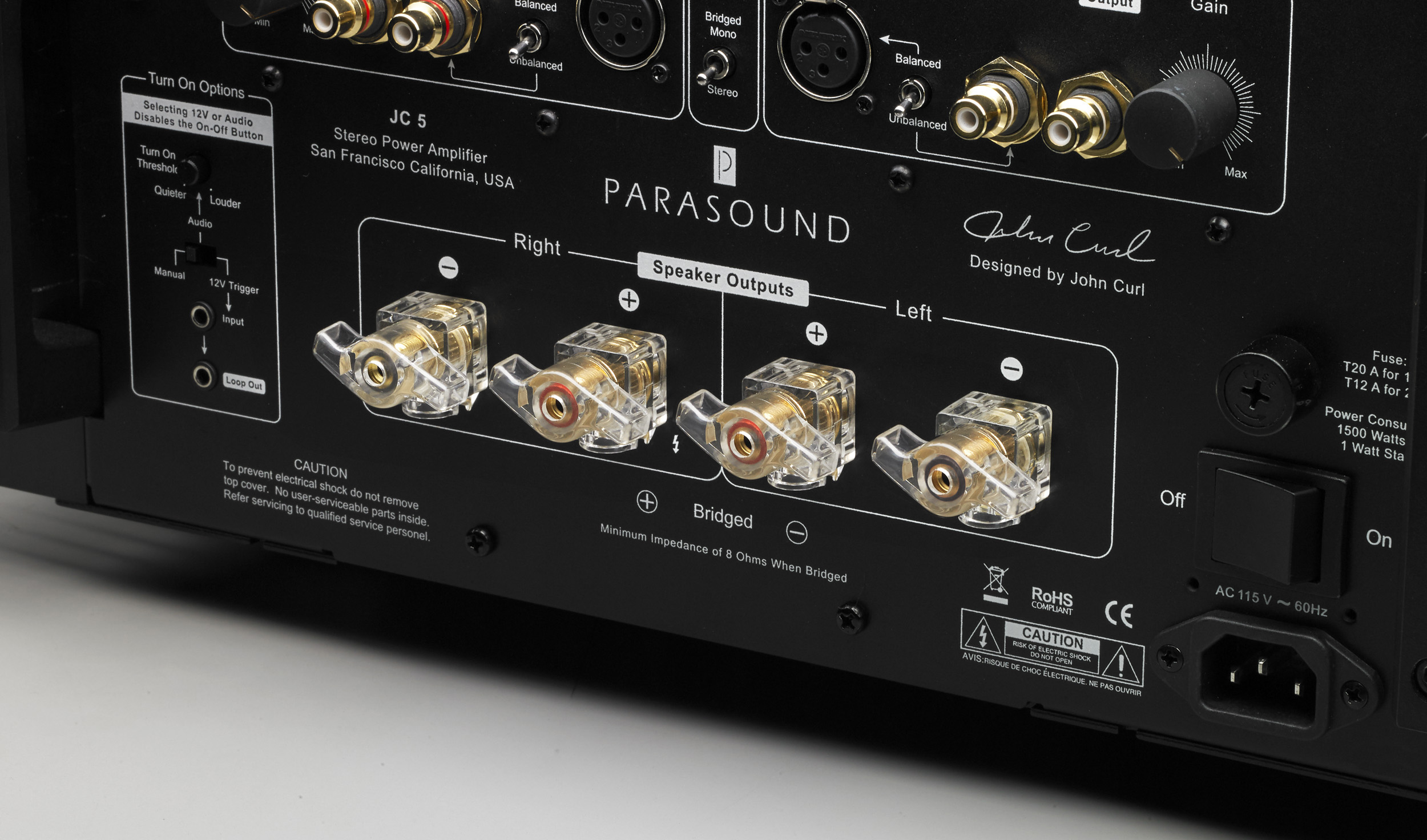 Parasound JC5 silver
