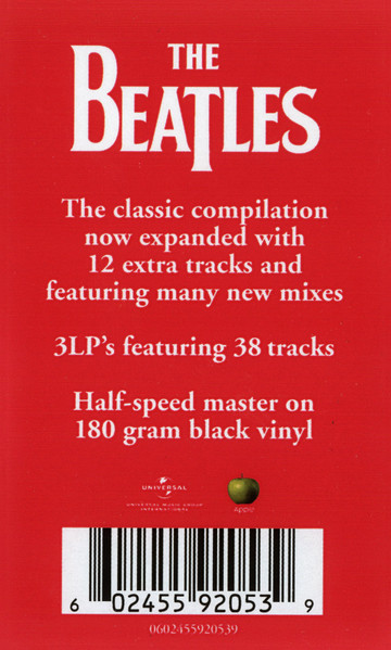 The Beatles - 1962-1966 (0602455920539)