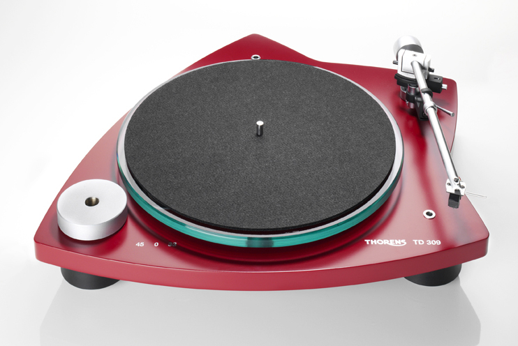 Thorens TD 309 structure red