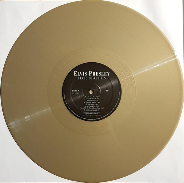 Elvis Presley - ELV1S 30 #1 Hits [Gold Vinyl] (19075883481)