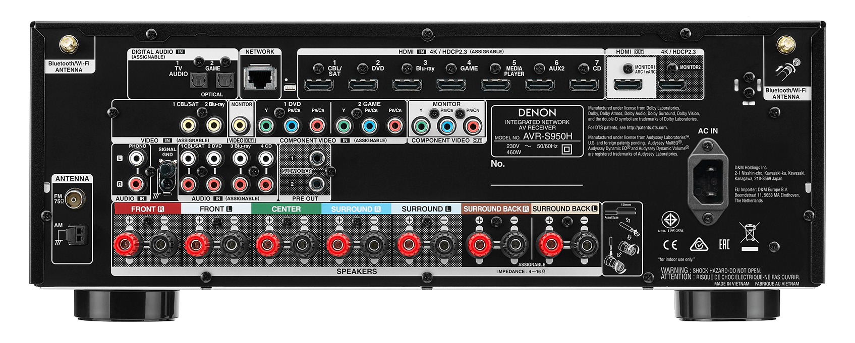 Denon AVR-S950H black