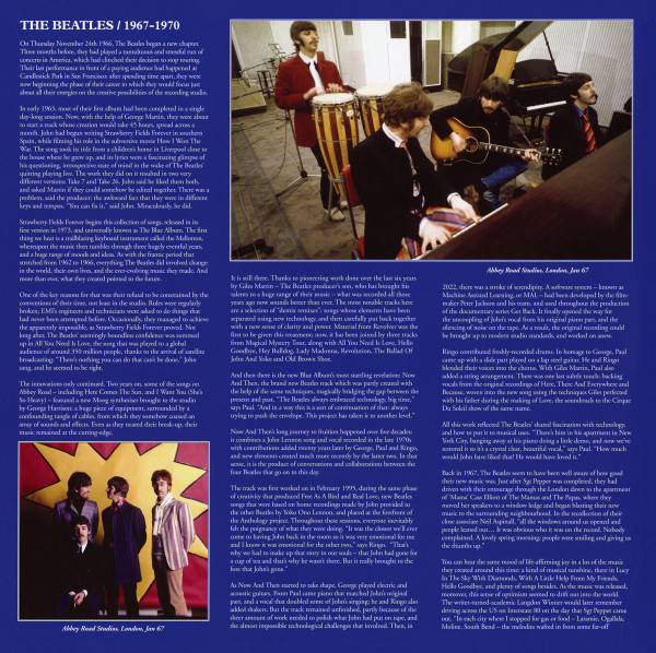 The Beatles - 1967-1970 (0602455920805)