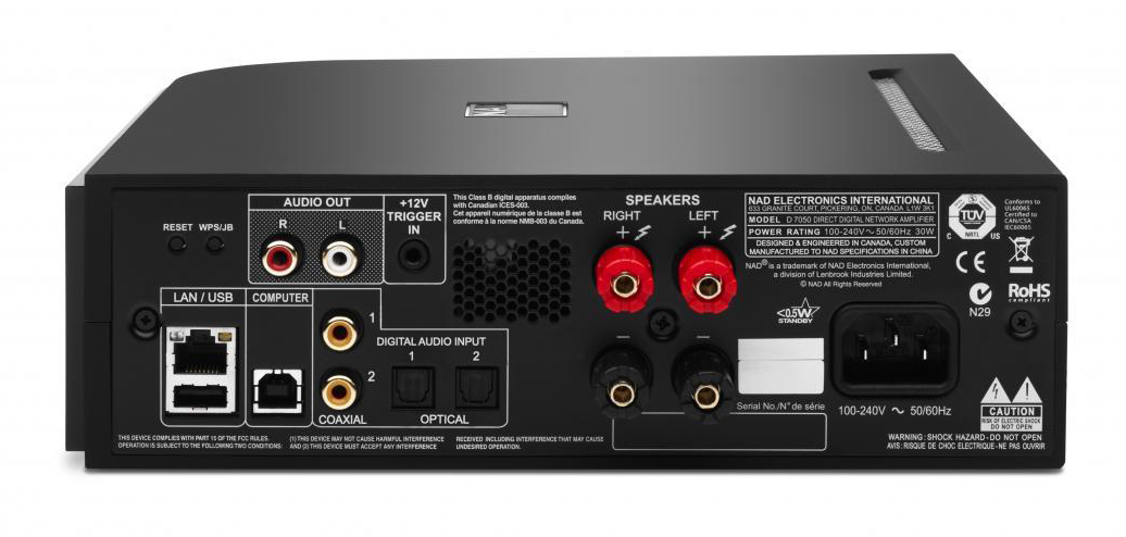 NAD D 7050 Digital Network Amplifier black