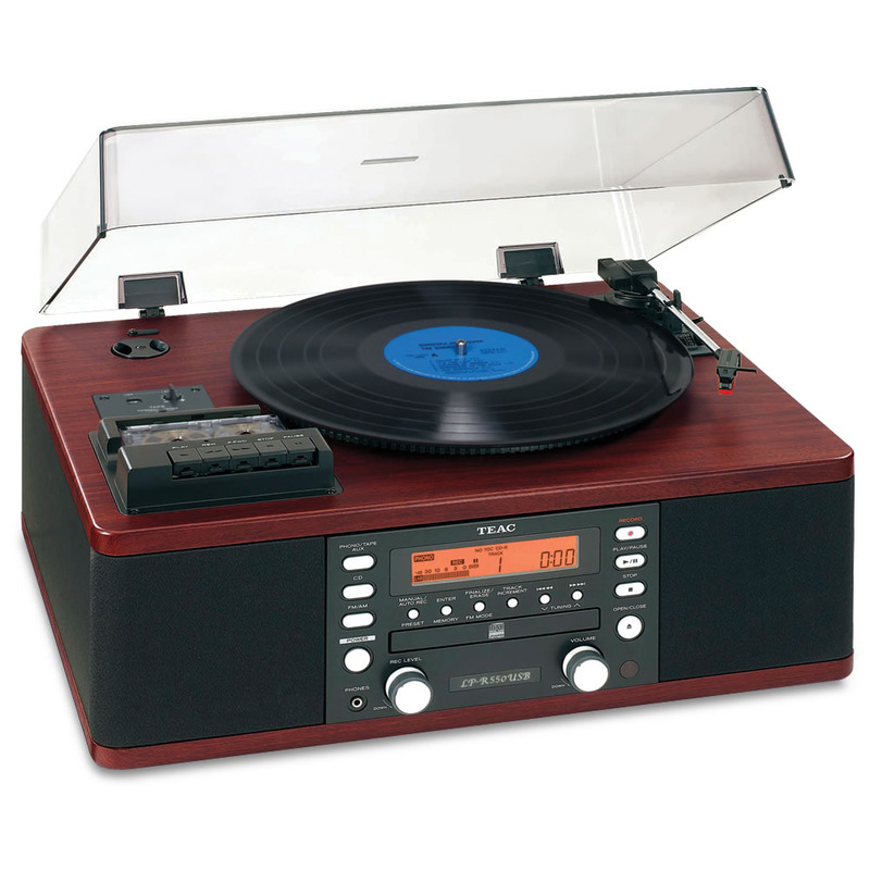 Teac LP-R550 woodgrain