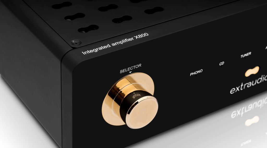 Extraudio X800 MKII black/gold
