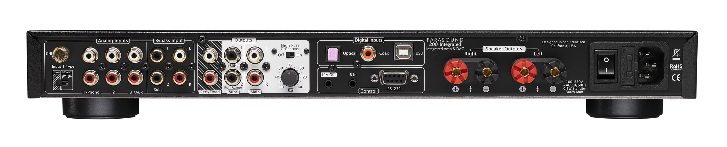Parasound 200  Integrated
